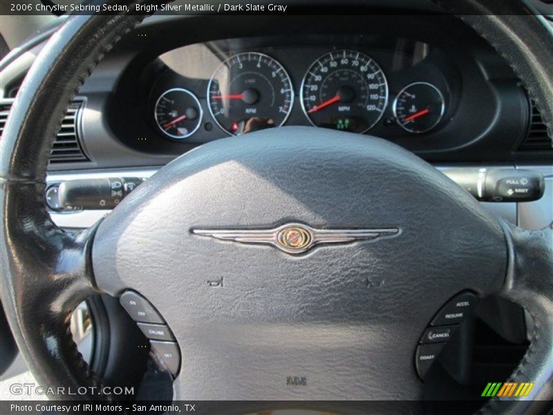 Bright Silver Metallic / Dark Slate Gray 2006 Chrysler Sebring Sedan