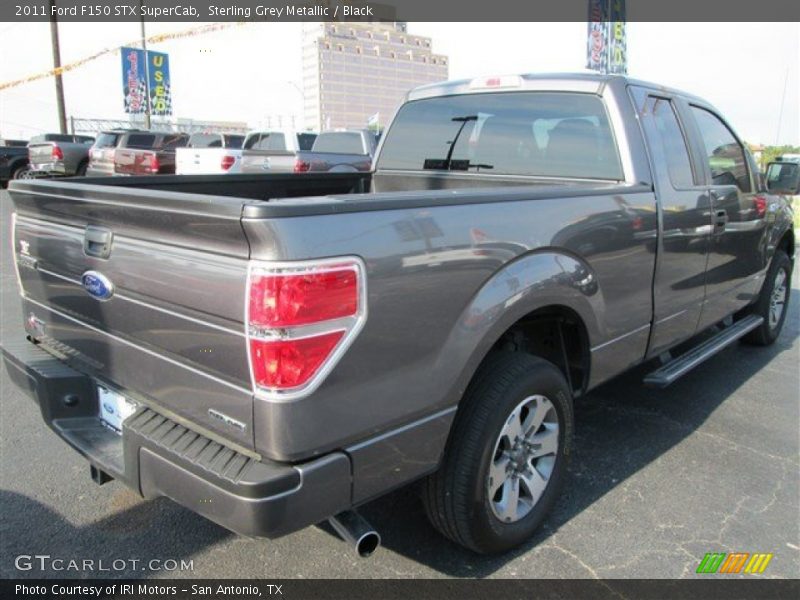 Sterling Grey Metallic / Black 2011 Ford F150 STX SuperCab