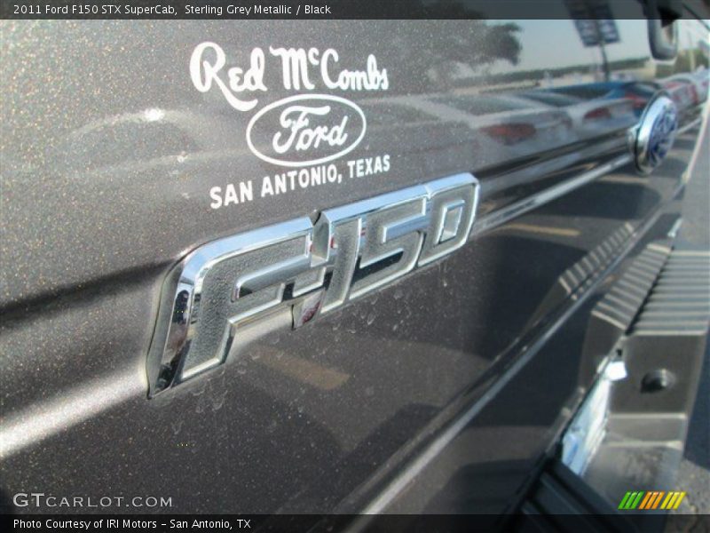Sterling Grey Metallic / Black 2011 Ford F150 STX SuperCab