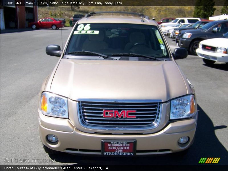 Sand Beige Metallic / Light Tan/Ebony Black 2006 GMC Envoy SLE 4x4