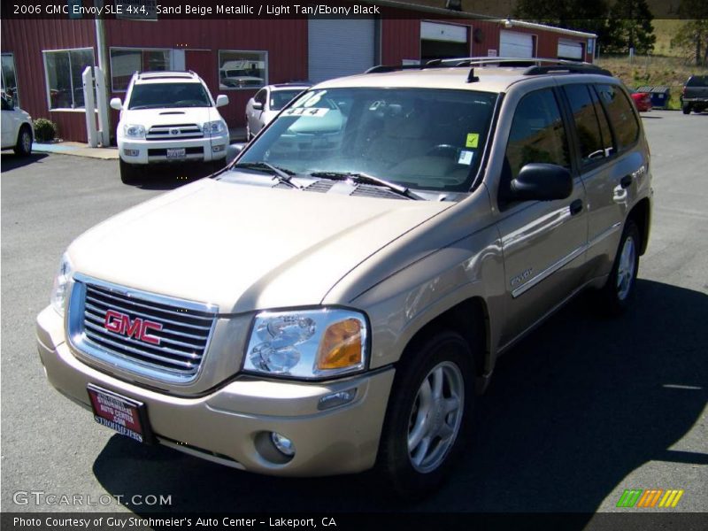 Sand Beige Metallic / Light Tan/Ebony Black 2006 GMC Envoy SLE 4x4