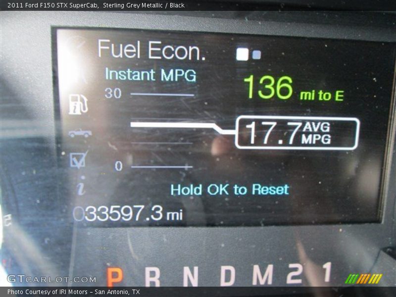 Sterling Grey Metallic / Black 2011 Ford F150 STX SuperCab