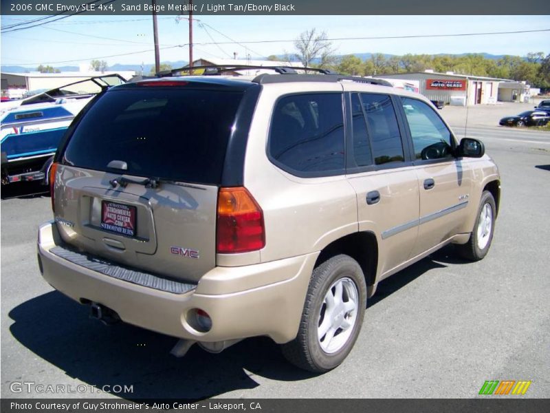 Sand Beige Metallic / Light Tan/Ebony Black 2006 GMC Envoy SLE 4x4