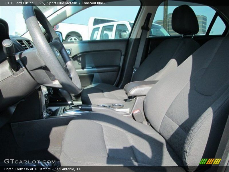 Sport Blue Metallic / Charcoal Black 2010 Ford Fusion SE V6