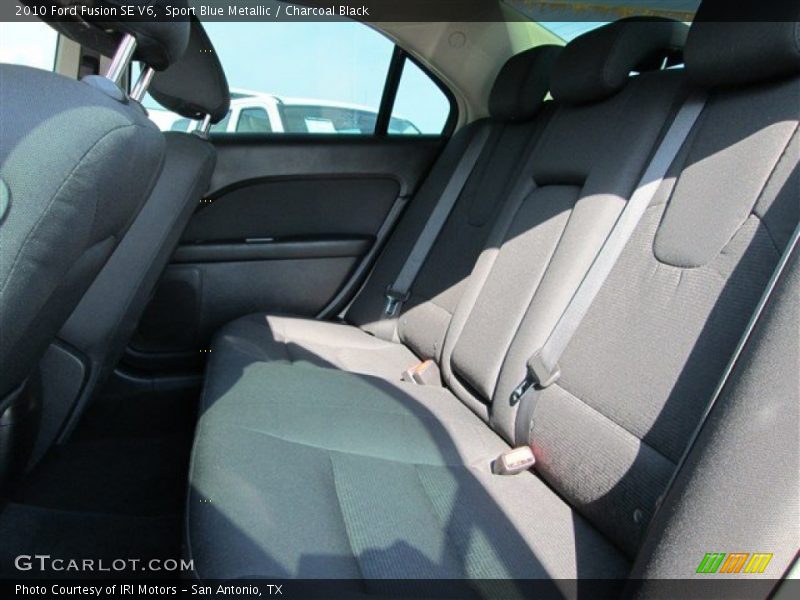 Sport Blue Metallic / Charcoal Black 2010 Ford Fusion SE V6