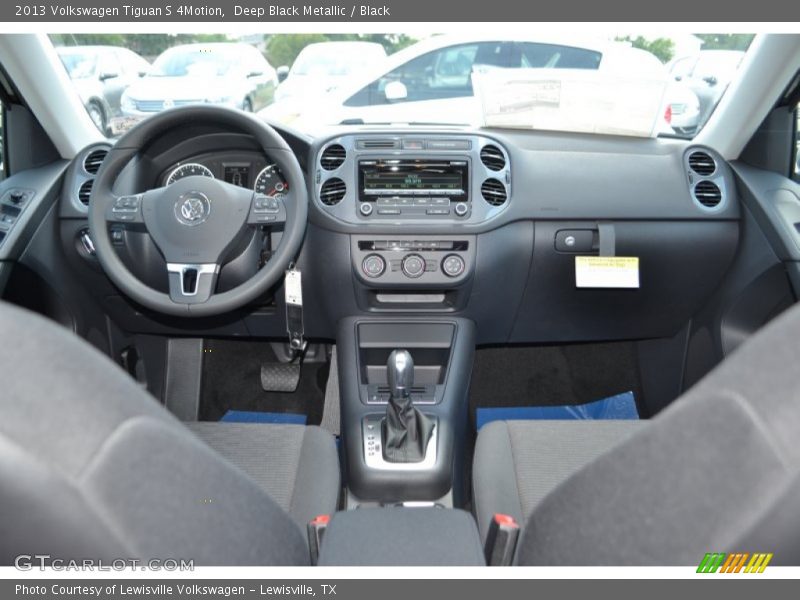 Dashboard of 2013 Tiguan S 4Motion