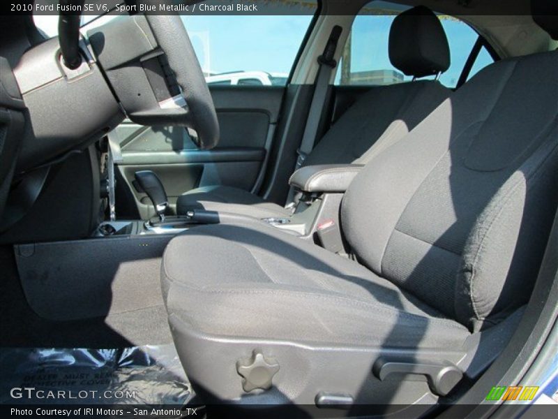 Sport Blue Metallic / Charcoal Black 2010 Ford Fusion SE V6