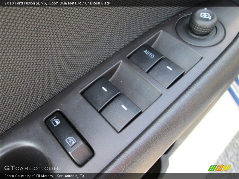 Sport Blue Metallic / Charcoal Black 2010 Ford Fusion SE V6