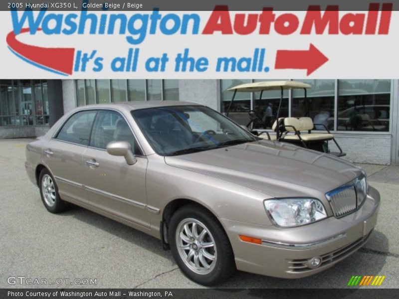 Golden Beige / Beige 2005 Hyundai XG350 L