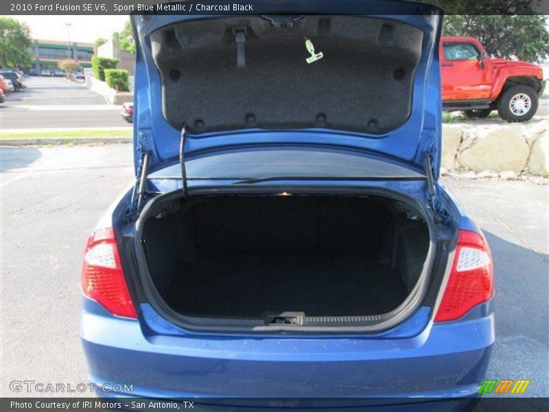 Sport Blue Metallic / Charcoal Black 2010 Ford Fusion SE V6