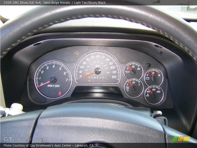 Sand Beige Metallic / Light Tan/Ebony Black 2006 GMC Envoy SLE 4x4