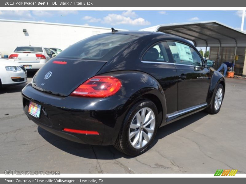 Black / Titan Black 2013 Volkswagen Beetle TDI