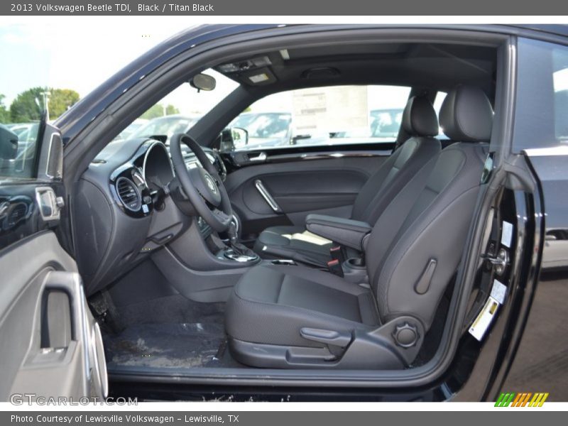 Black / Titan Black 2013 Volkswagen Beetle TDI