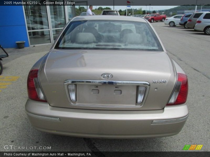 Golden Beige / Beige 2005 Hyundai XG350 L