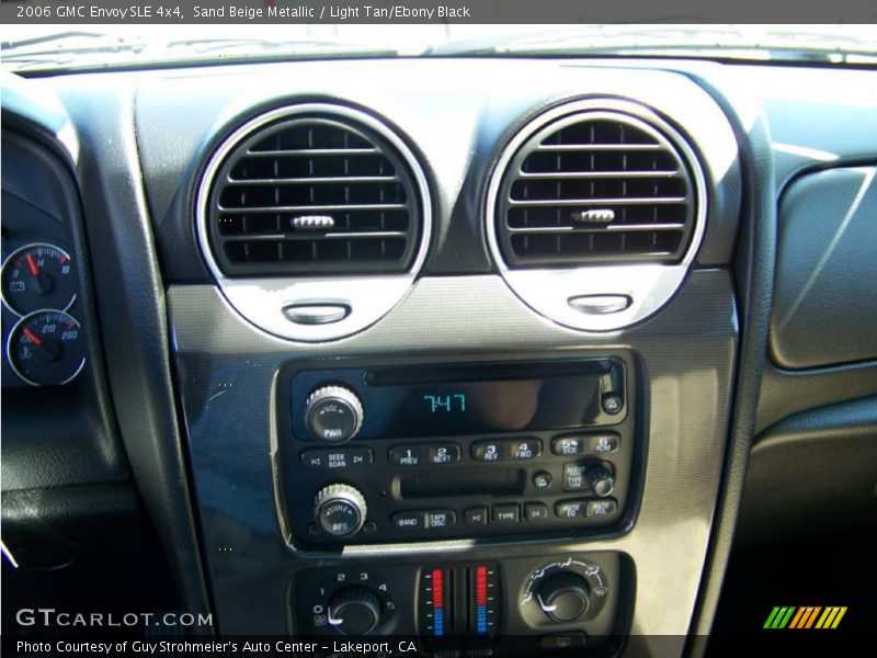 Sand Beige Metallic / Light Tan/Ebony Black 2006 GMC Envoy SLE 4x4