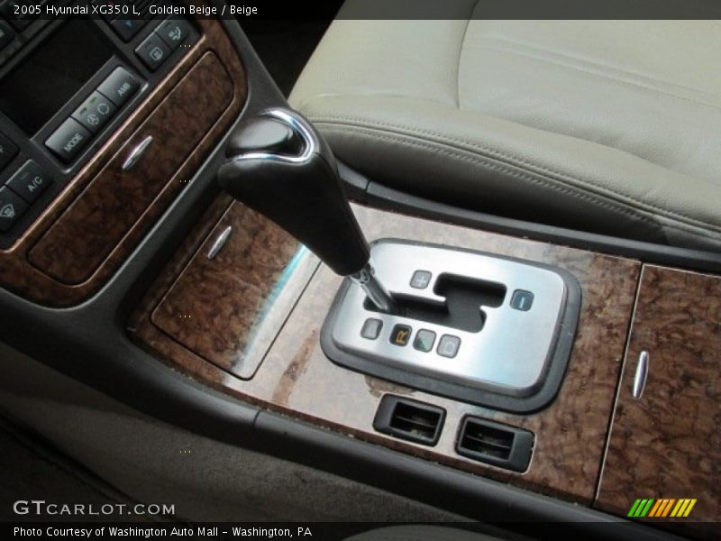 Golden Beige / Beige 2005 Hyundai XG350 L