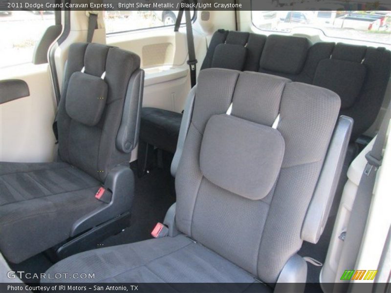 Bright Silver Metallic / Black/Light Graystone 2011 Dodge Grand Caravan Express