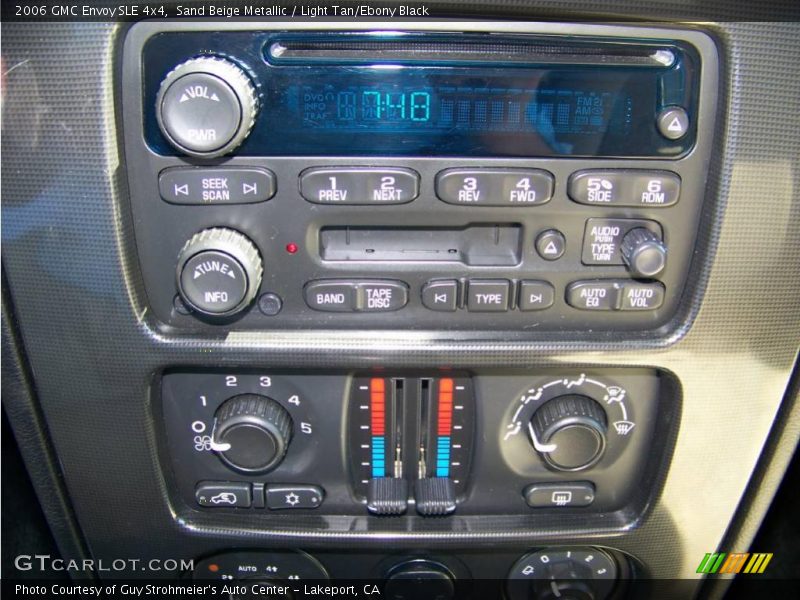 Sand Beige Metallic / Light Tan/Ebony Black 2006 GMC Envoy SLE 4x4