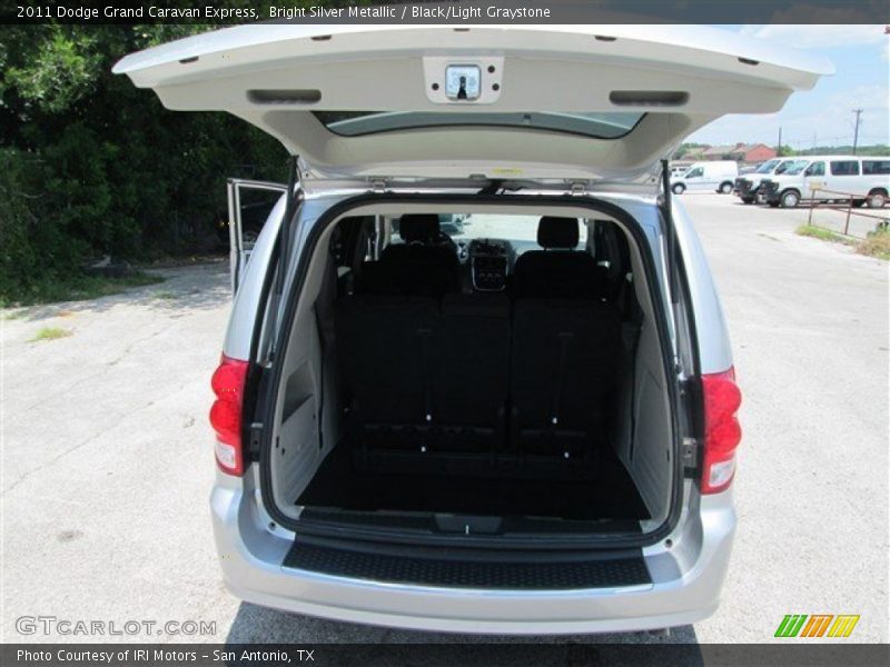 Bright Silver Metallic / Black/Light Graystone 2011 Dodge Grand Caravan Express