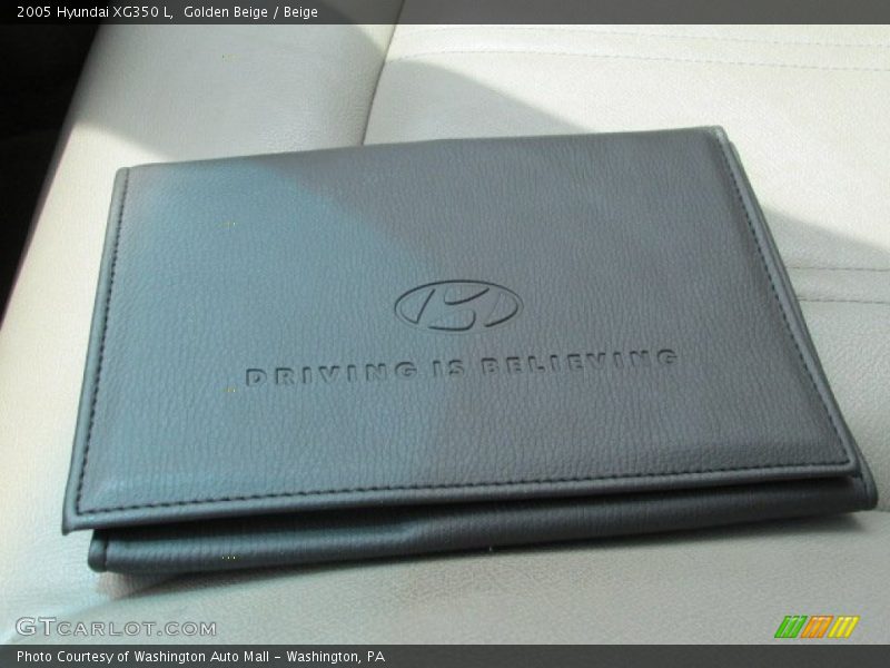 Golden Beige / Beige 2005 Hyundai XG350 L