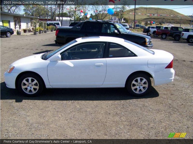 Taffeta White / Ivory 2003 Honda Civic EX Coupe