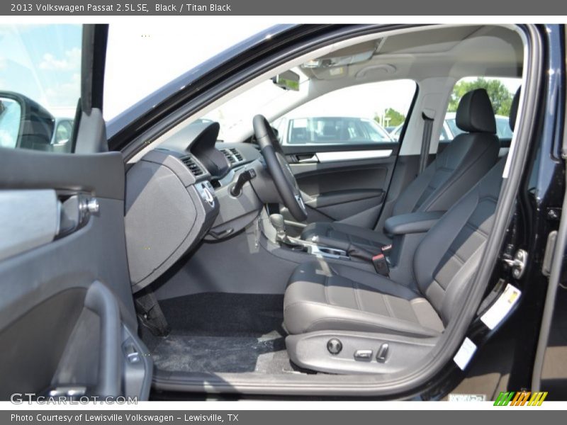 Black / Titan Black 2013 Volkswagen Passat 2.5L SE