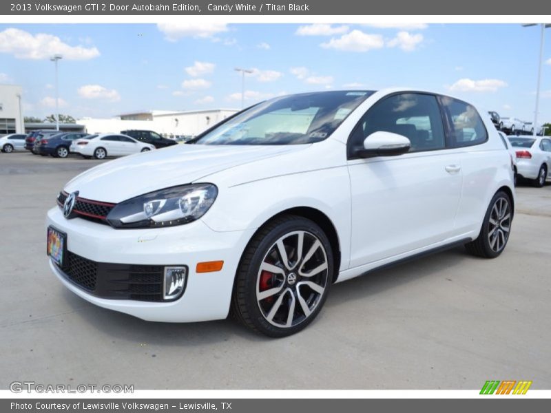 Front 3/4 View of 2013 GTI 2 Door Autobahn Edition