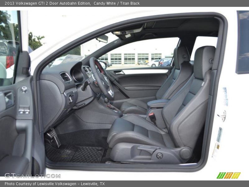 Candy White / Titan Black 2013 Volkswagen GTI 2 Door Autobahn Edition