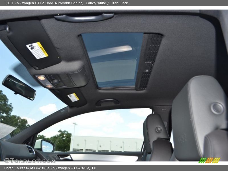 Candy White / Titan Black 2013 Volkswagen GTI 2 Door Autobahn Edition