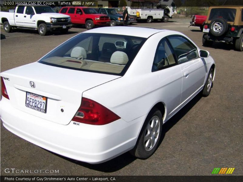 Taffeta White / Ivory 2003 Honda Civic EX Coupe