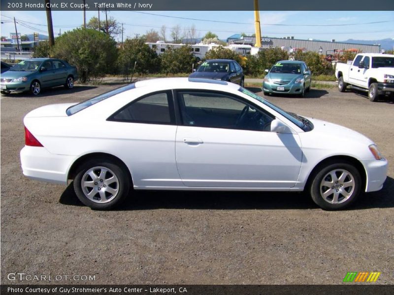 Taffeta White / Ivory 2003 Honda Civic EX Coupe