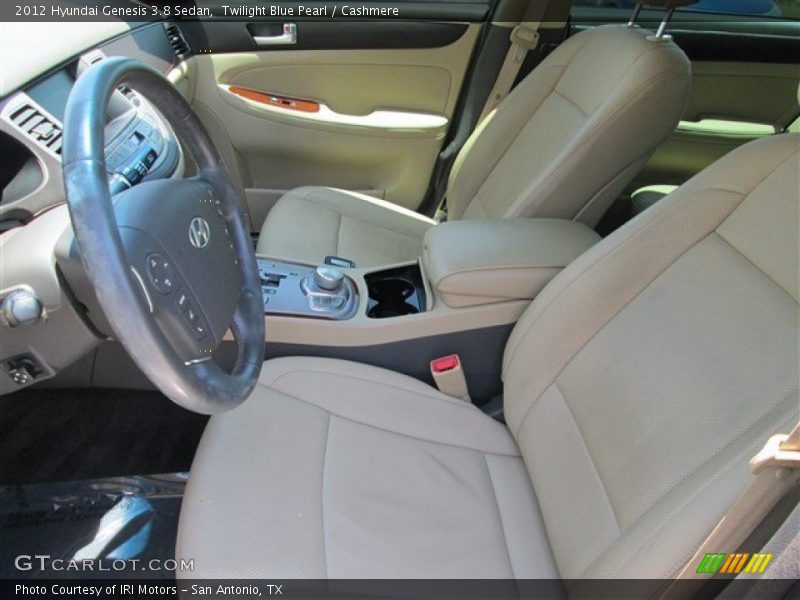 Twilight Blue Pearl / Cashmere 2012 Hyundai Genesis 3.8 Sedan