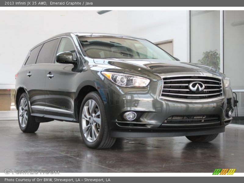 Emerald Graphite / Java 2013 Infiniti JX 35 AWD