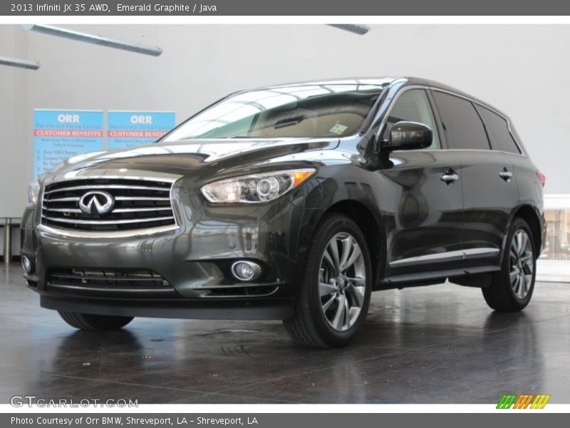 Emerald Graphite / Java 2013 Infiniti JX 35 AWD