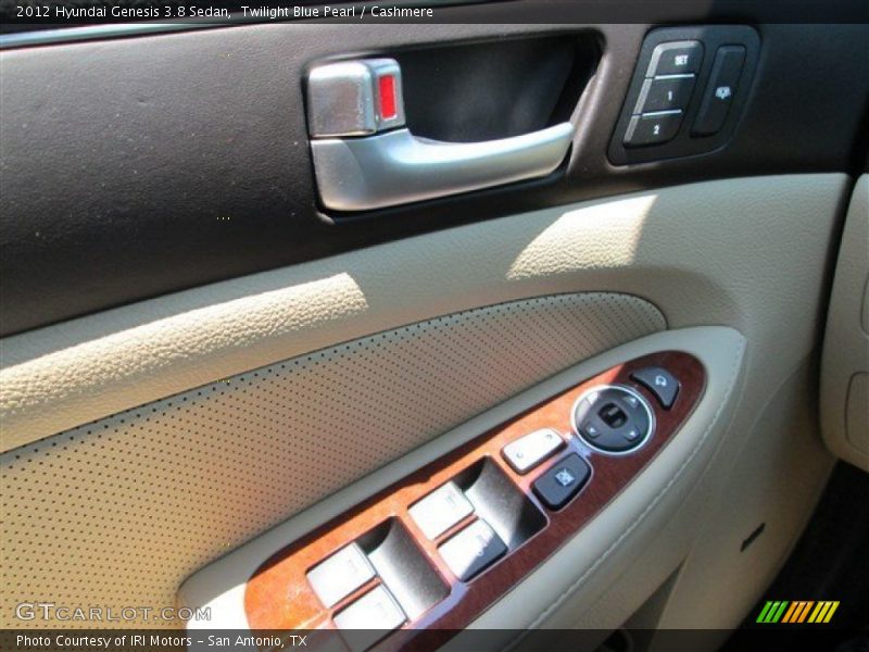 Twilight Blue Pearl / Cashmere 2012 Hyundai Genesis 3.8 Sedan