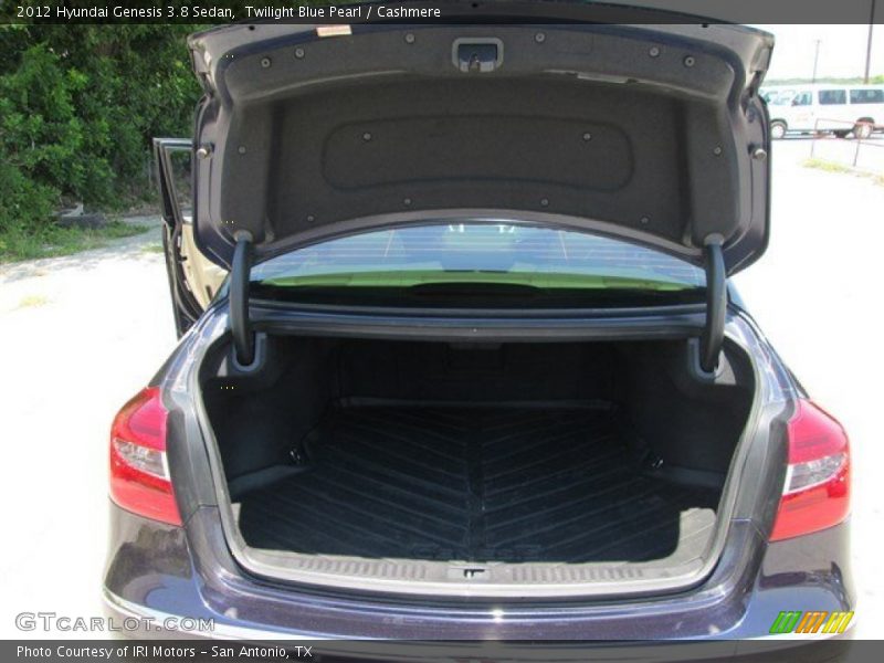 Twilight Blue Pearl / Cashmere 2012 Hyundai Genesis 3.8 Sedan
