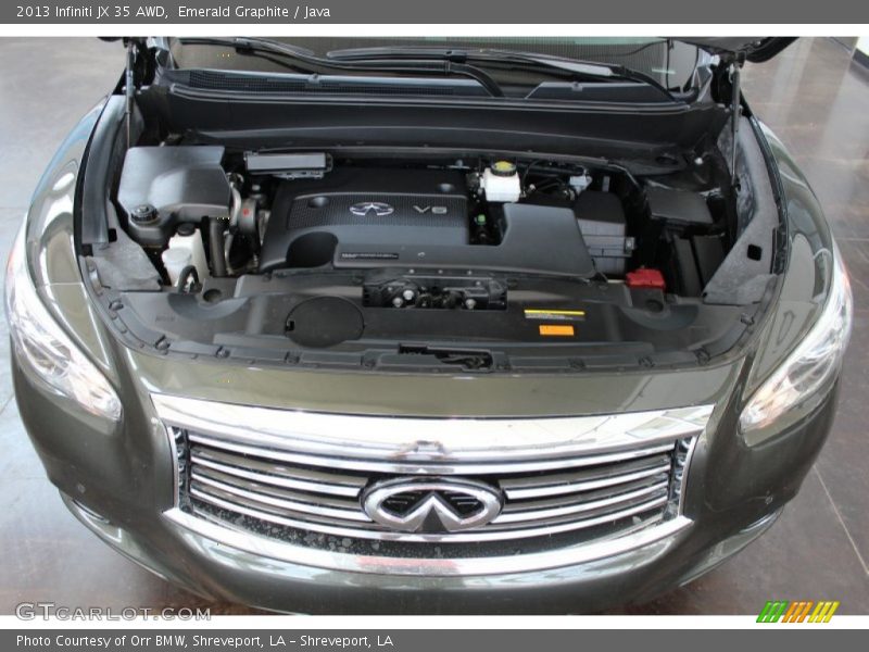 Emerald Graphite / Java 2013 Infiniti JX 35 AWD