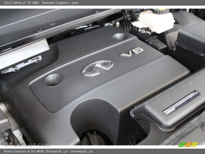 Emerald Graphite / Java 2013 Infiniti JX 35 AWD