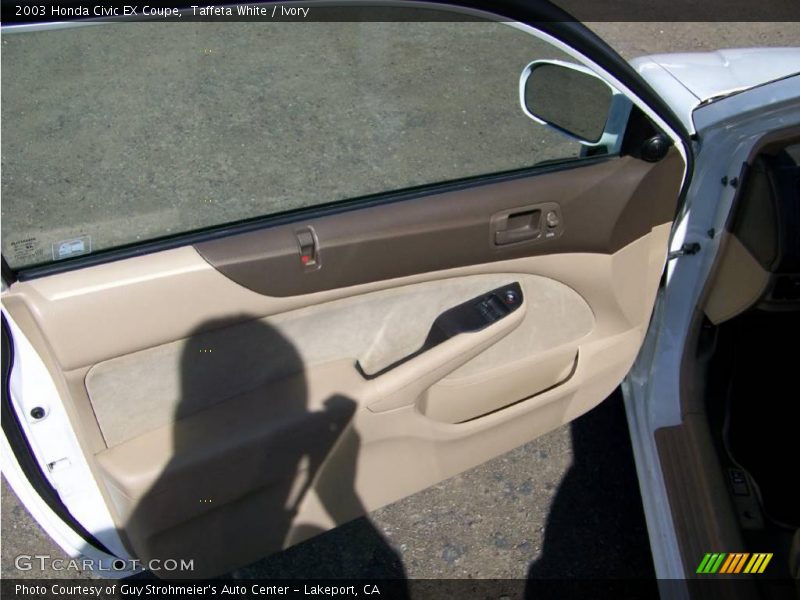 Taffeta White / Ivory 2003 Honda Civic EX Coupe