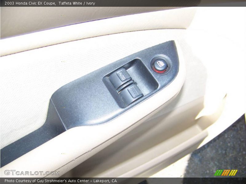 Taffeta White / Ivory 2003 Honda Civic EX Coupe