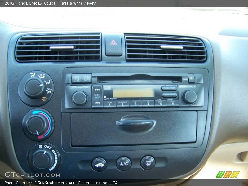 Taffeta White / Ivory 2003 Honda Civic EX Coupe