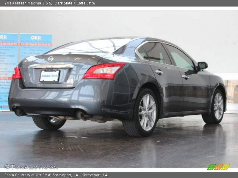 Dark Slate / Caffe Latte 2010 Nissan Maxima 3.5 S