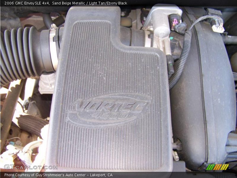 Sand Beige Metallic / Light Tan/Ebony Black 2006 GMC Envoy SLE 4x4