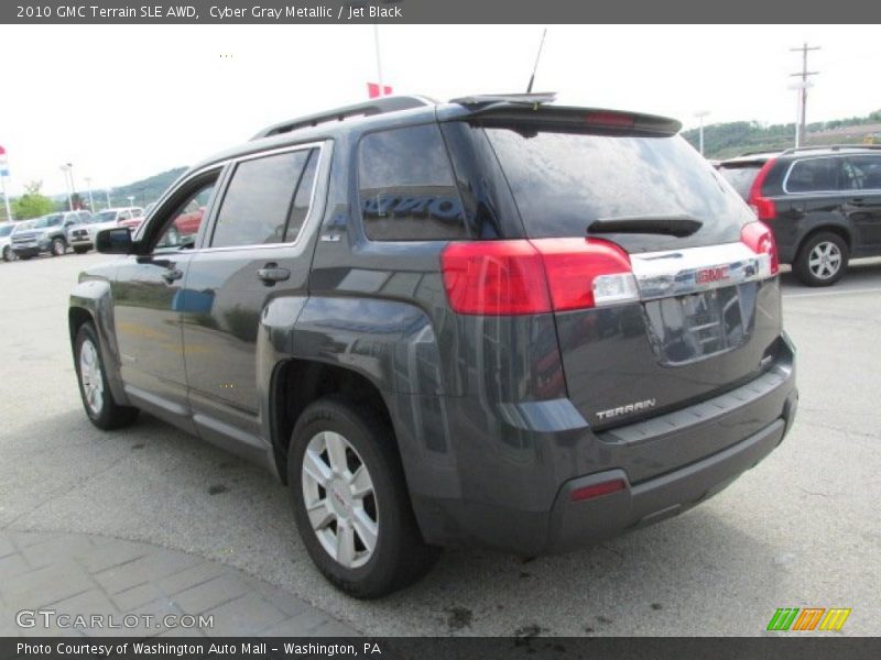 Cyber Gray Metallic / Jet Black 2010 GMC Terrain SLE AWD