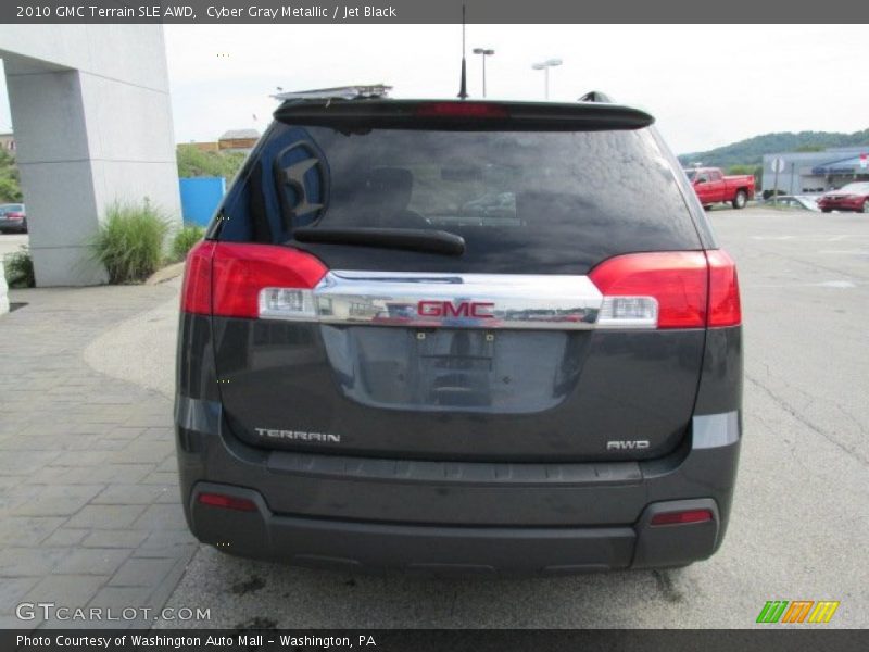 Cyber Gray Metallic / Jet Black 2010 GMC Terrain SLE AWD