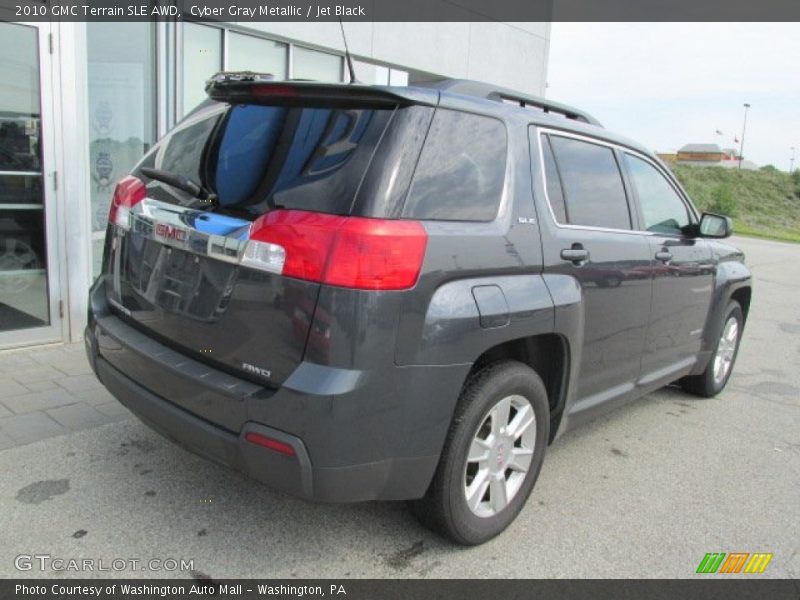 Cyber Gray Metallic / Jet Black 2010 GMC Terrain SLE AWD