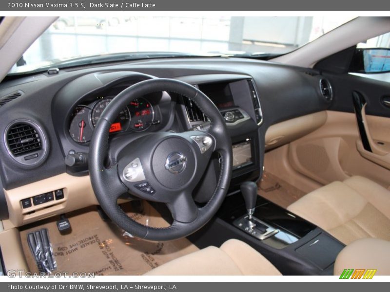 Dark Slate / Caffe Latte 2010 Nissan Maxima 3.5 S