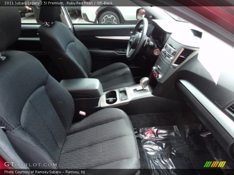 Ruby Red Pearl / Off-Black 2011 Subaru Legacy 2.5i Premium