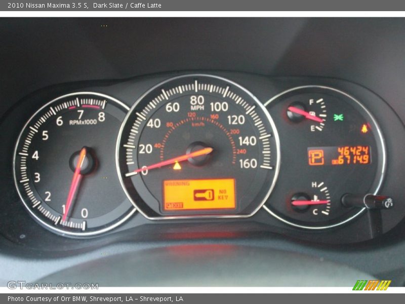 Dark Slate / Caffe Latte 2010 Nissan Maxima 3.5 S