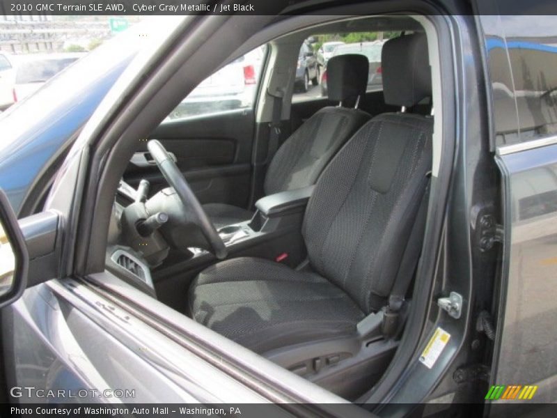 Cyber Gray Metallic / Jet Black 2010 GMC Terrain SLE AWD